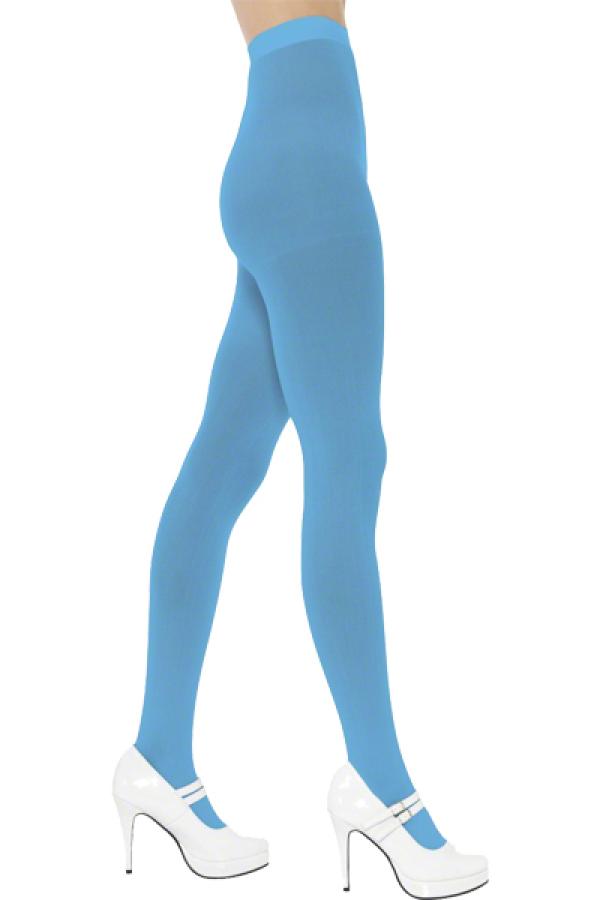 Collants adulte bleu clair taille M/L
