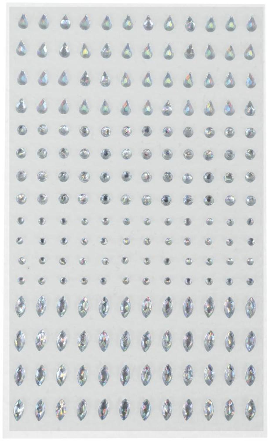 Strass bijoux pour visage à personnaliser