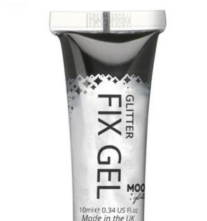 Gel fixateur transparent pour paillettes sèches