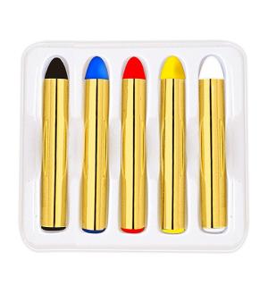 Boite de 5 crayons gras de Carnaval